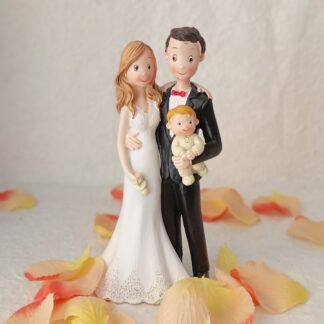 Sposi con bambino
