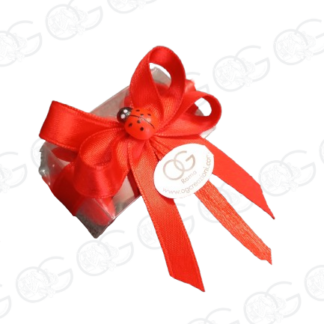 Scatolina in pvc con coccinella
