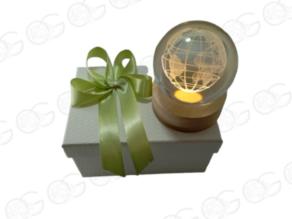 Sfera con luce a led